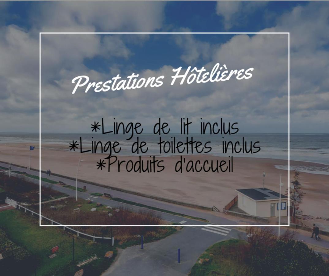 Apt With Balcony And Sea View Near Cabourg Beach Extérieur photo